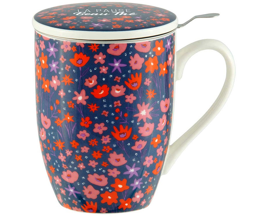 Tasse avec filtre infuseur à tisane Pause beau thé
