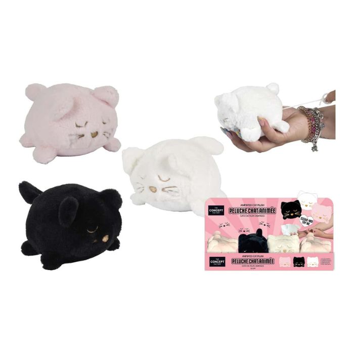 Peluche chat animé Kawaii