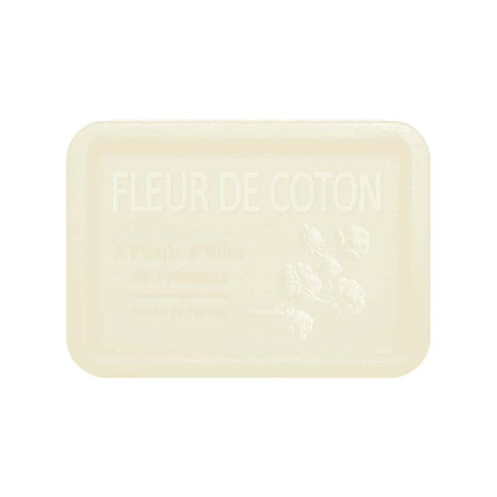 Savon de Provence à l'huile d'oilve 120 g fleur de coton