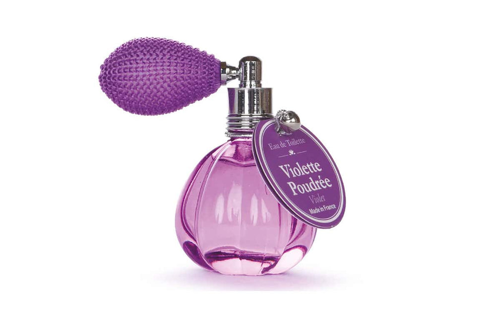 Eau de toilette Rétro vaporisateur poire 12 ml violette poudrée