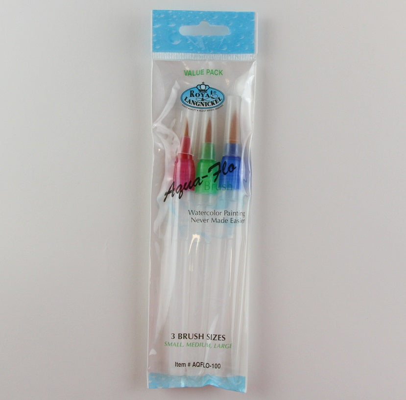 Ensemble crayon pinceau (paquet de 3)
