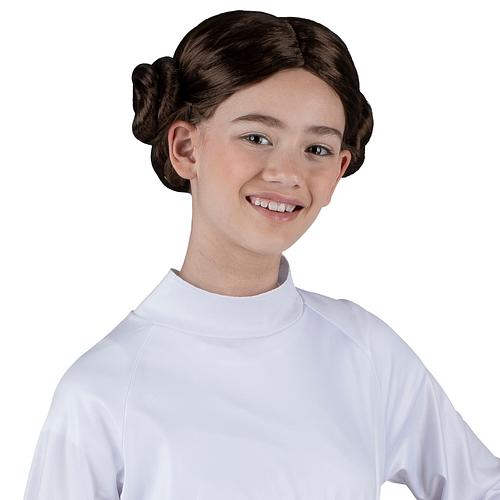 Perruque enfant princesse Leia