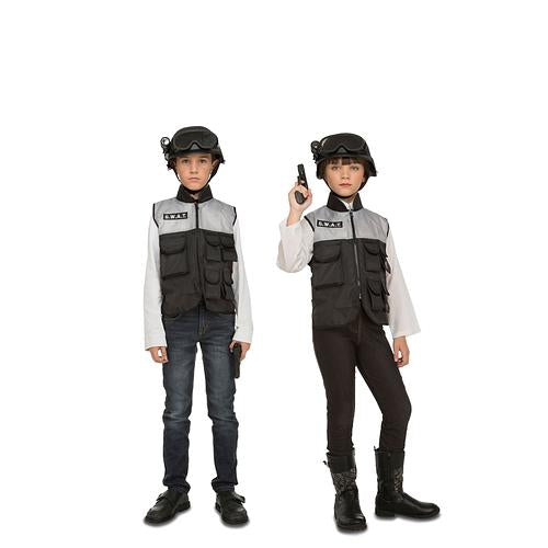Costume enfant police SWAT (5-7 ans)