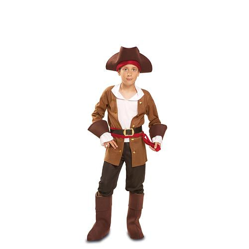 Costume enfant pirate brun