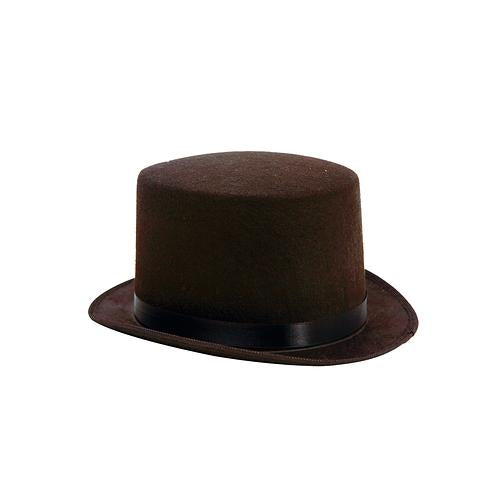 Chapeau haut-de-forme noir pour adulte