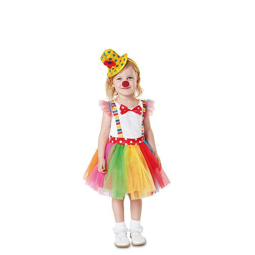 Costume enfant clown en tutu (3-4 ans)