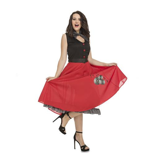 Costume femme Yé-Yé année 50