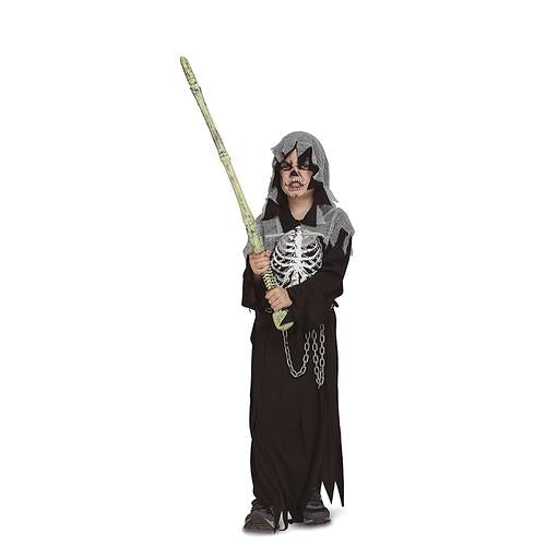 Costume enfant la grande faucheuse habit squelette