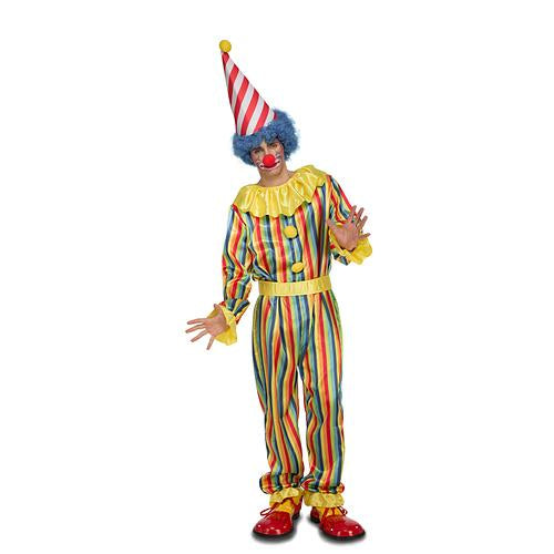 Costume adulte clown rayé (Médium/Large)