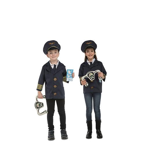 Costume enfant pilote d'avion (5-7 ans)