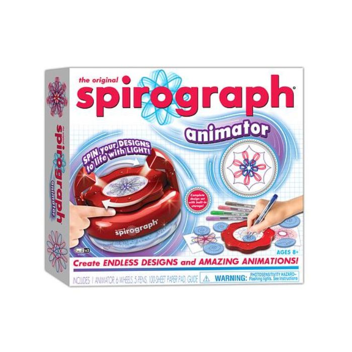 Ensemble à dessin Spirographe animateur pour les 8 ans et plus