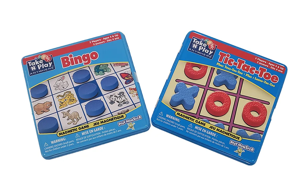 Jeu magnétique Take N'Play Bingo / Tic-tac-toe (4 ans et plus)