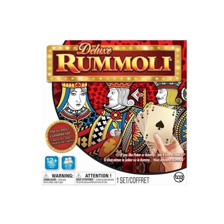 Jeu Rummoli Deluxe (12 ans et plus, 2 à 8 joueurs)