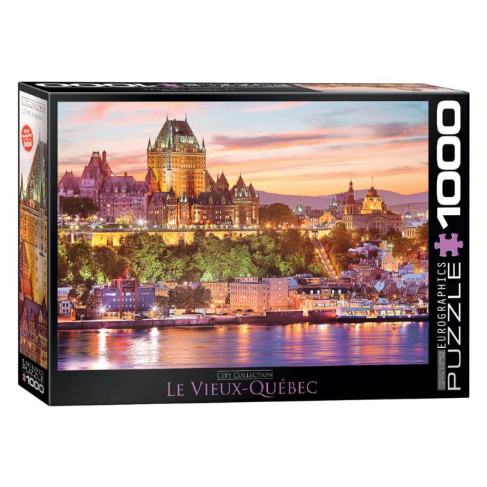 Casse-tête 1000 morceaux photo Le Vieux-Québec