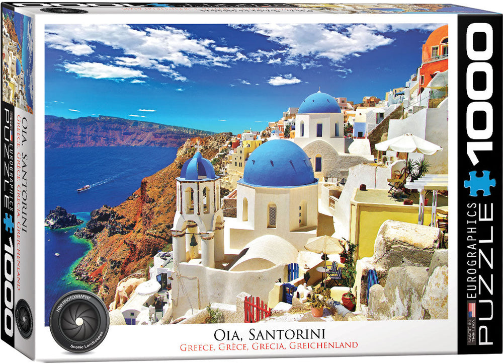 Casse-tête 1000 morceaux Santorini Grèce (19 po x 27 po)