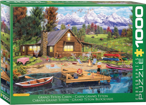 Casse-tête 1000 morceaux cabine Grand Teton