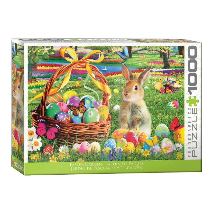 Casse-tête 1000 morceaux Jardin de Pâques
