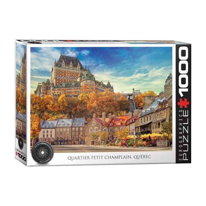Casse-tête 1000 morceaux Quartier Petit Champlain