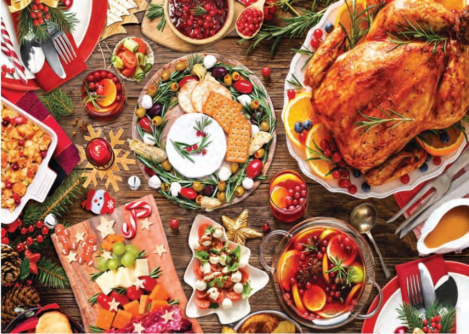 Casse-tête 1000 morceaux La table de Noël
