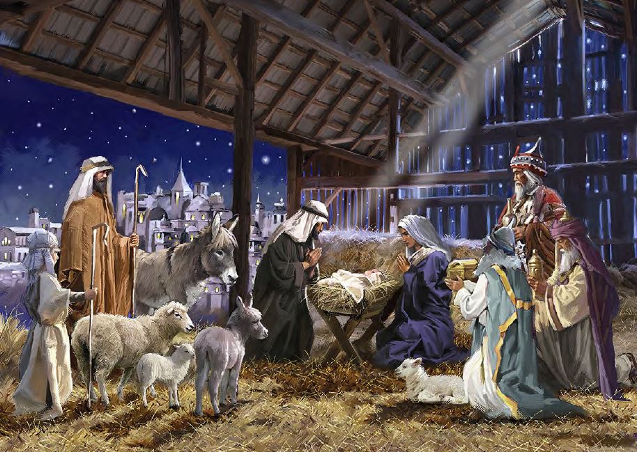 Casse-tête 1000 morceaux La naissance de Jésus