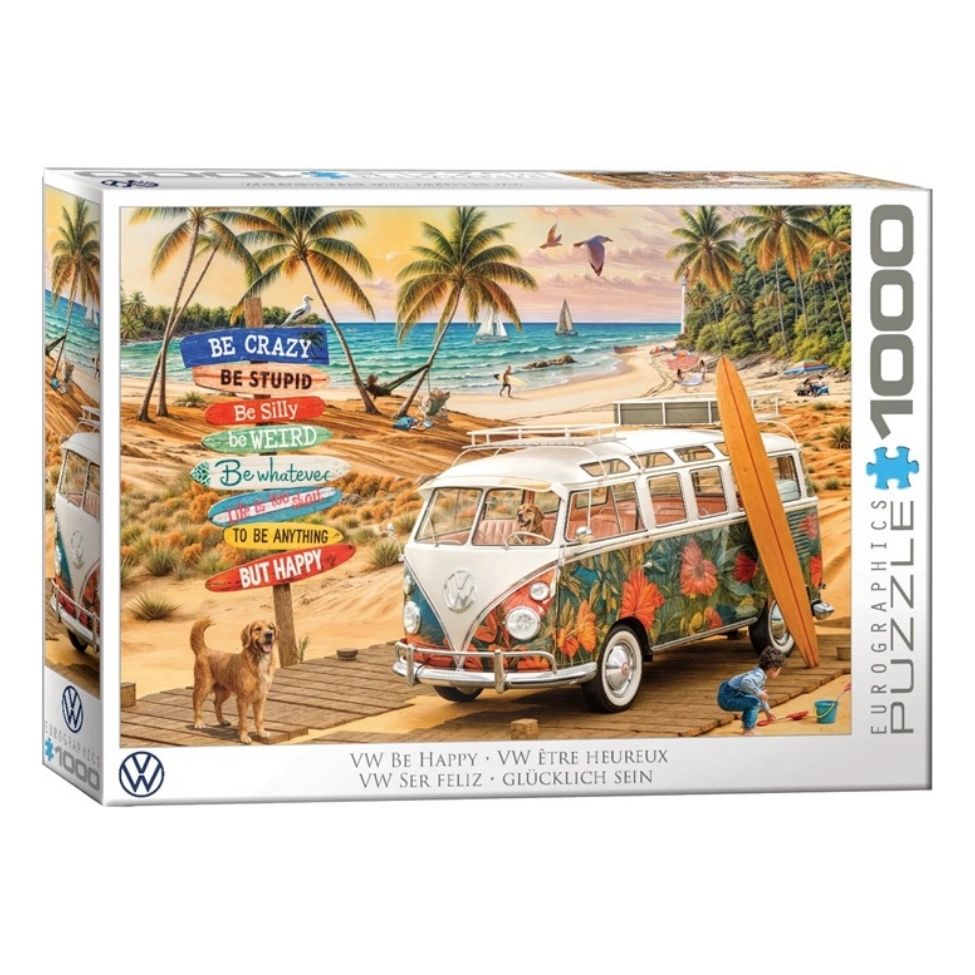 Casse-tête 1000 morceaux VW être heureux