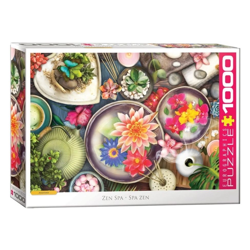 Casse-tête 1000 morceaux spa zen