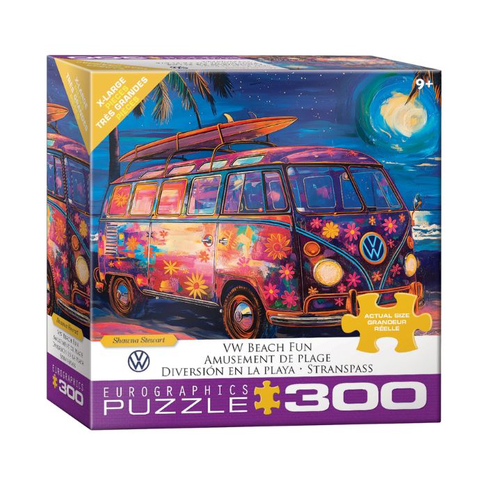 Casse-tête 300 morceaux Westfalia à la plage