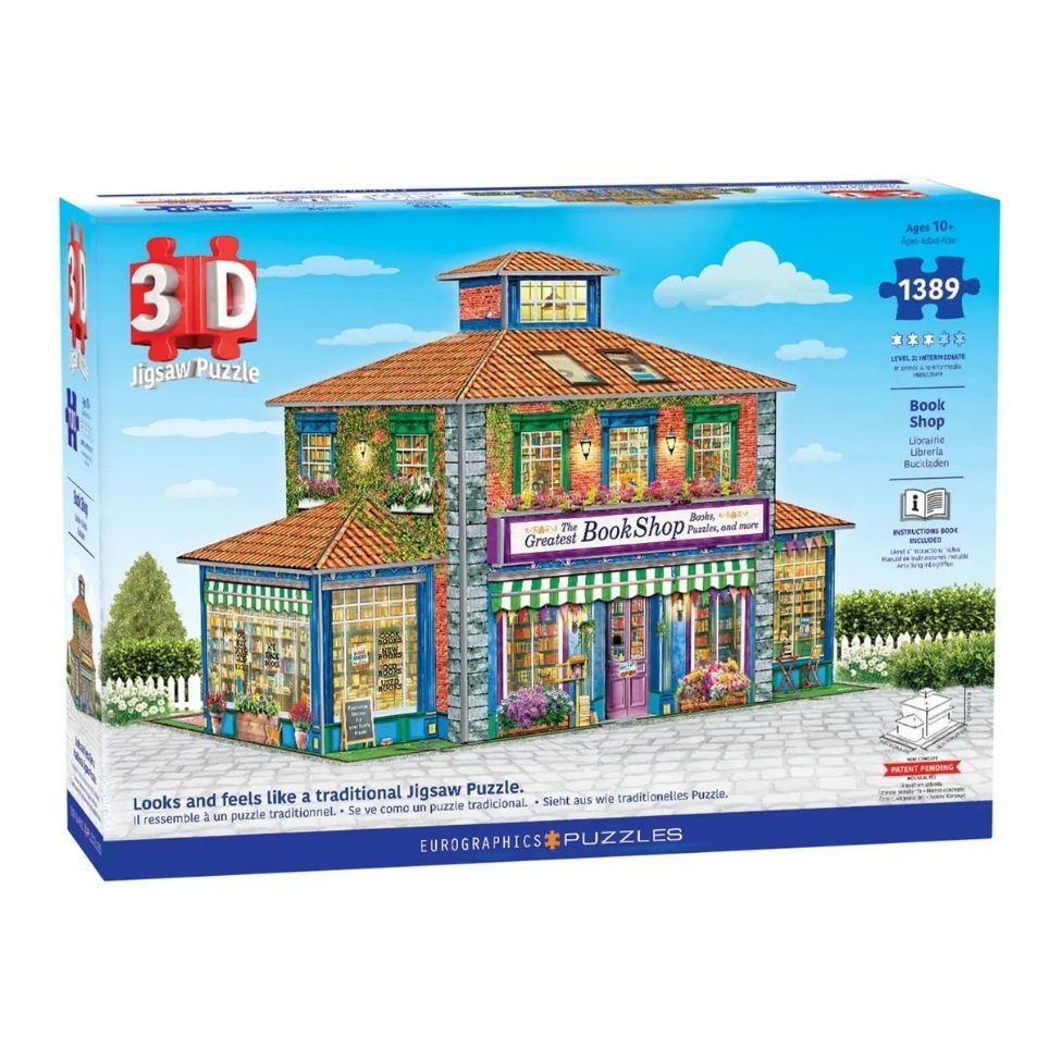 Casse-tête 3D 1100 morceaux librairie