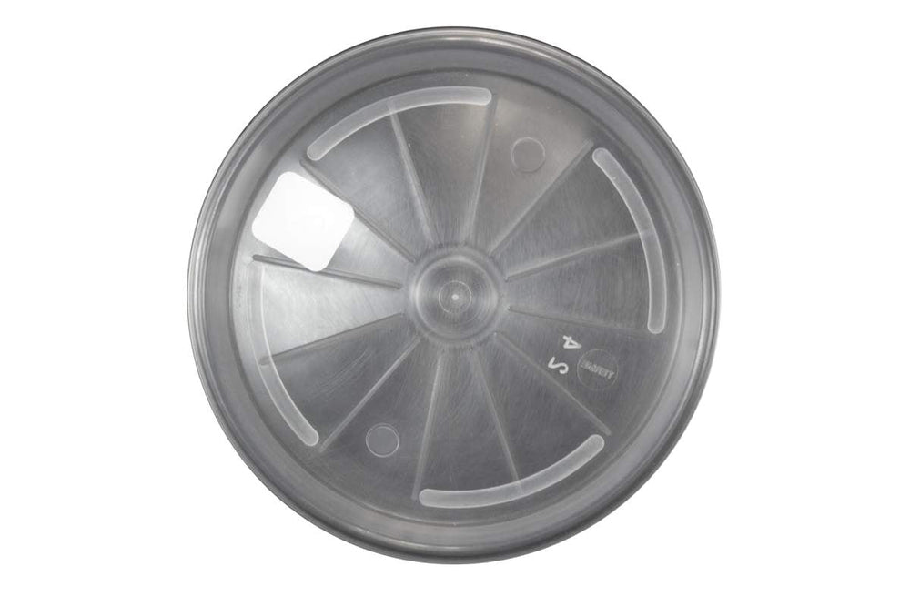 Soucoupe pour pot à plante en plastique rigide transparent 7 po
