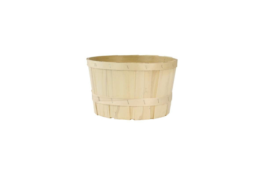 Panier en bois naturel 11 po x 7 po
