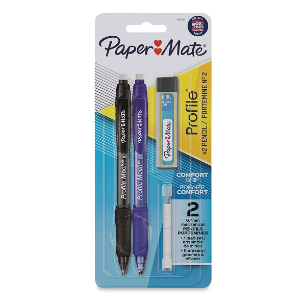 Porte-mines 0,7 mm Papermate Profile (paquet de 2)