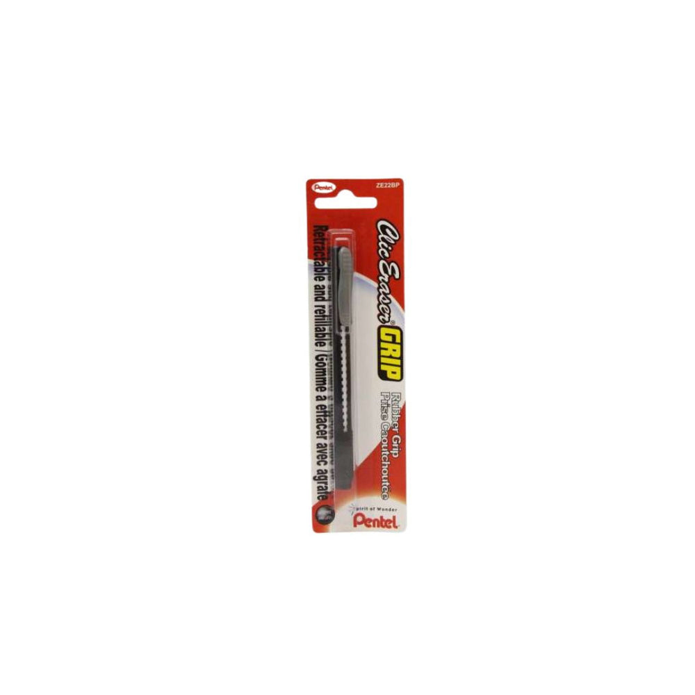 Efface-crayon Clic Eraser Pentel noir