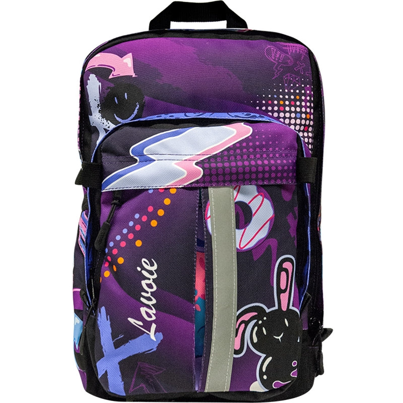 Sac à dos 25 cm x 18 cm x 41 cm Lavoie Chic Choc Iris