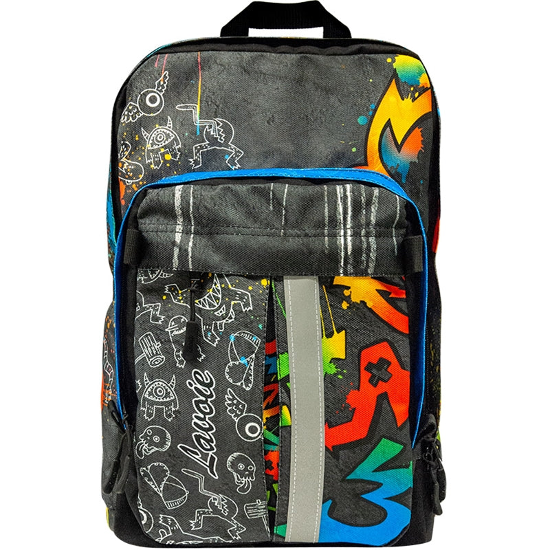 Sac à dos 25 cm x 18 cm x 41 cm Lavoie Chic Choc Graffiti