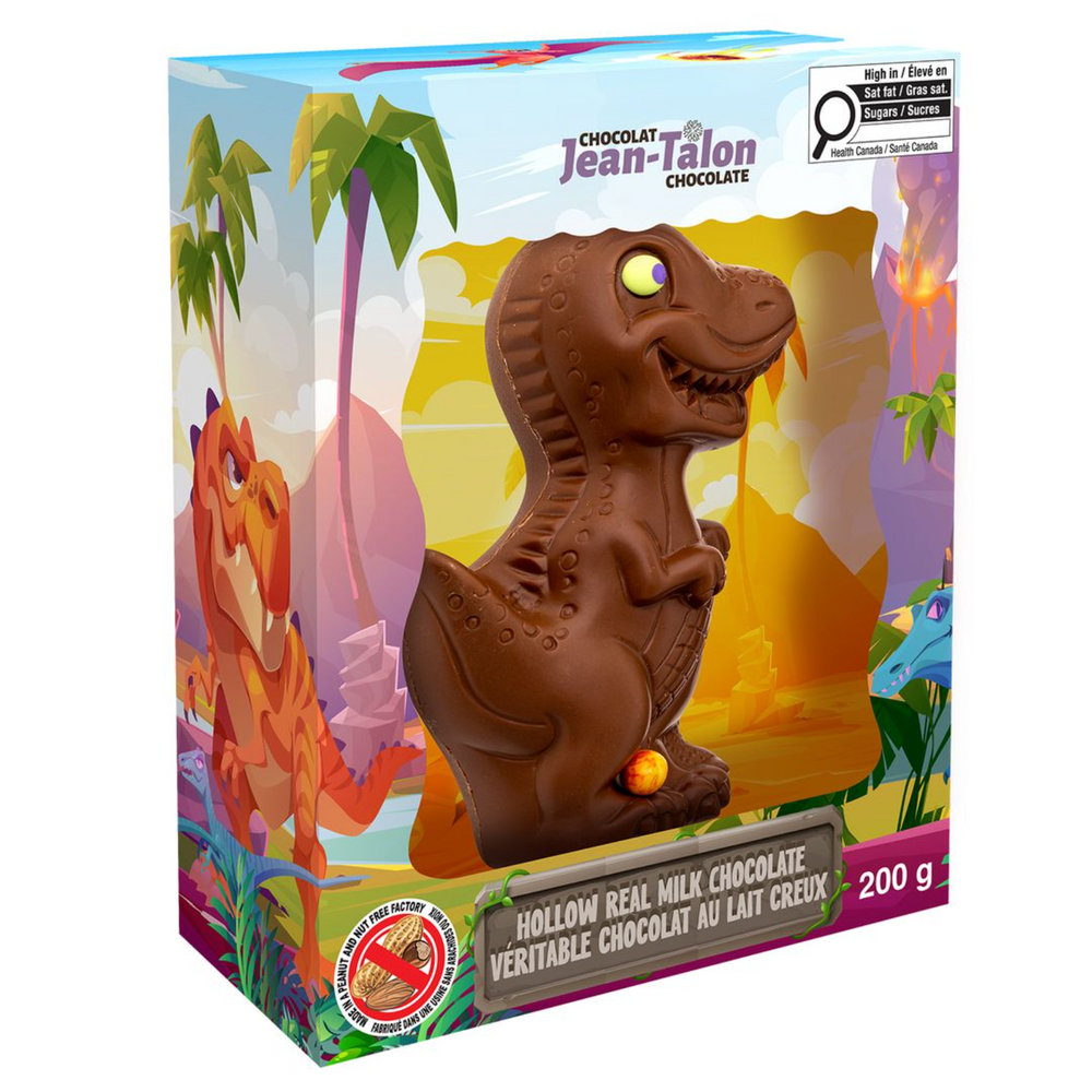 Chocolat au lait 200 g dinosaure