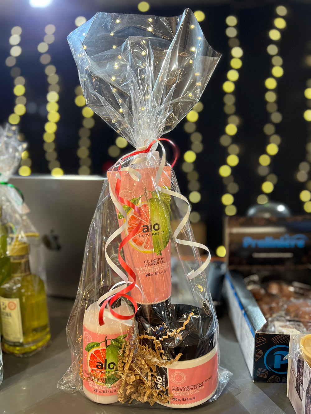 Panier cadeau Alo pamplemousse et goyave
