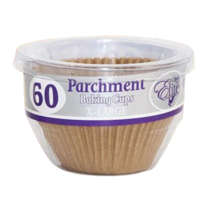 Papier à muffin en parchemin extra-large Chef Elite (paquet de 60)