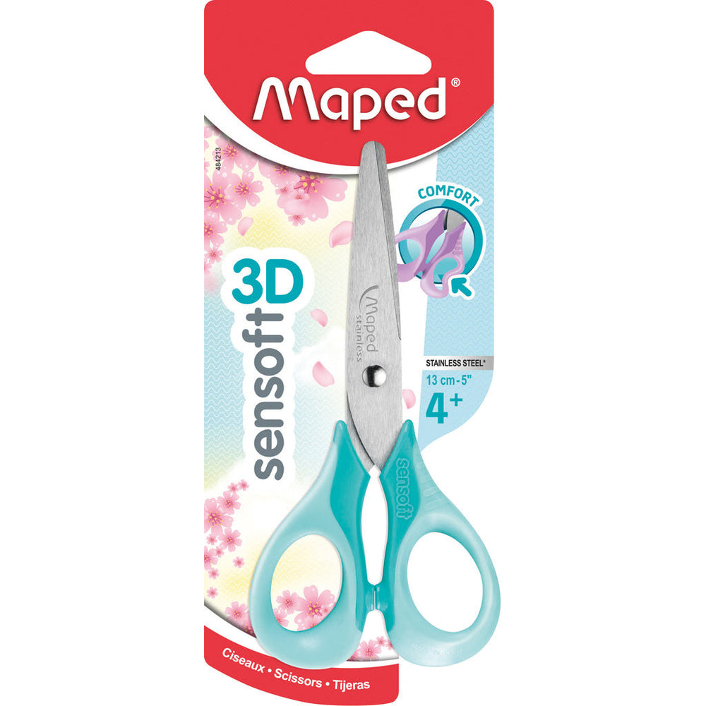 Ciseaux 5 po Sensoft 3D à bouts ronds