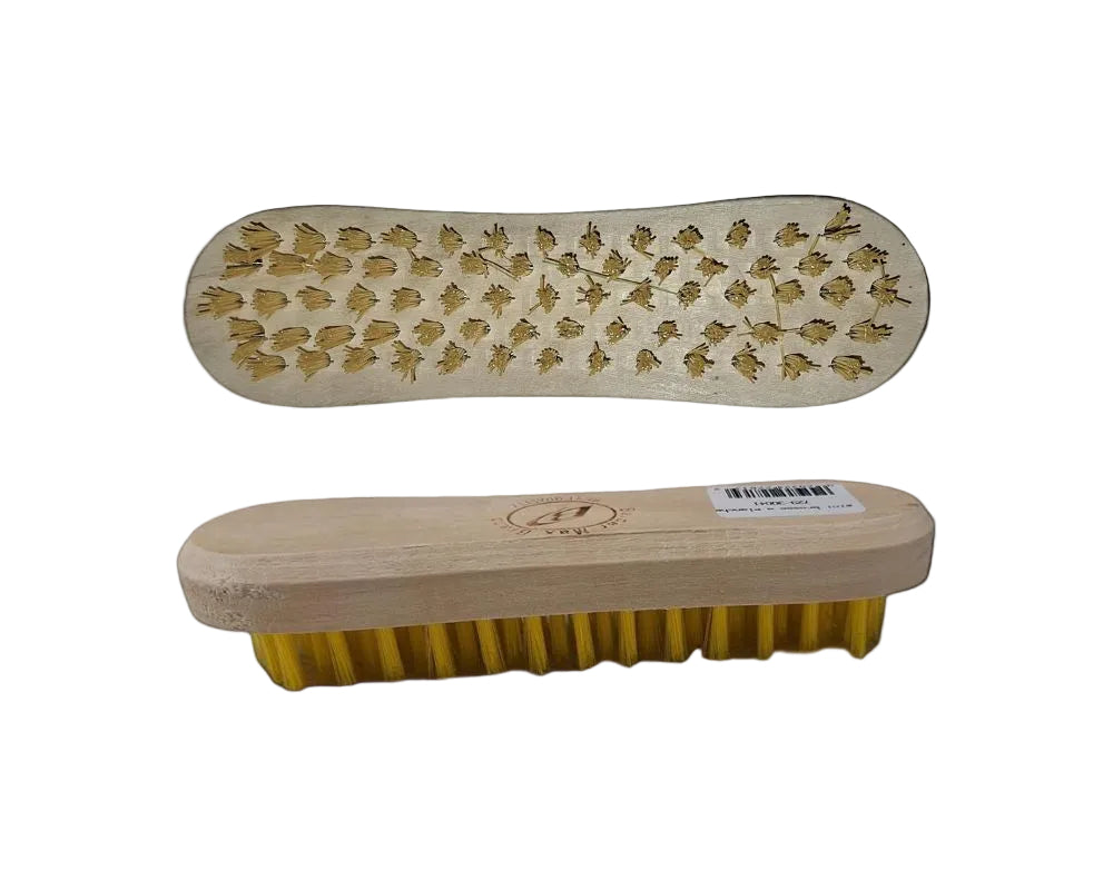 Mini brosse à plancher 6'' en bois