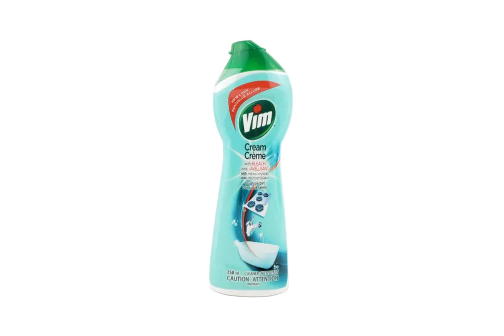 Nettoyant en crème 250 ml avec javellisant Vim
