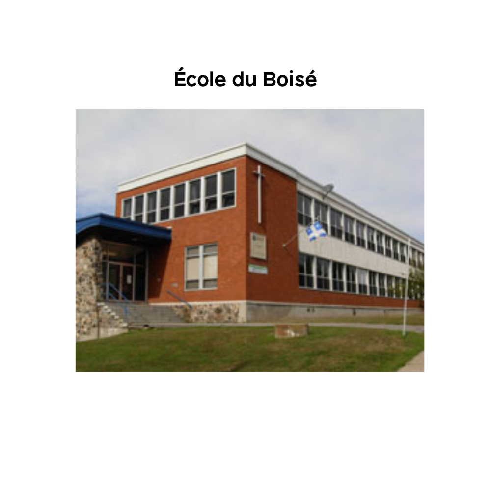 École du Boisé - 3e année  - 2025