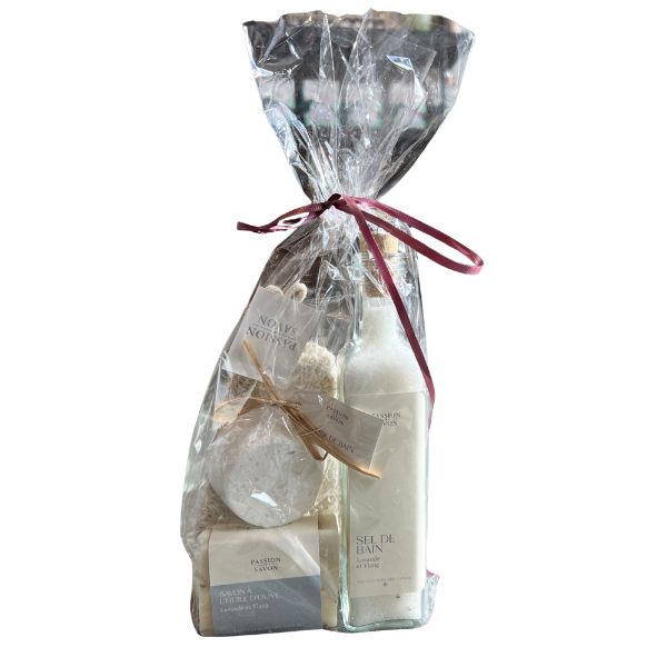 Ensemble cadeau l'essentiel du bain - Lavande et ylang-ylang