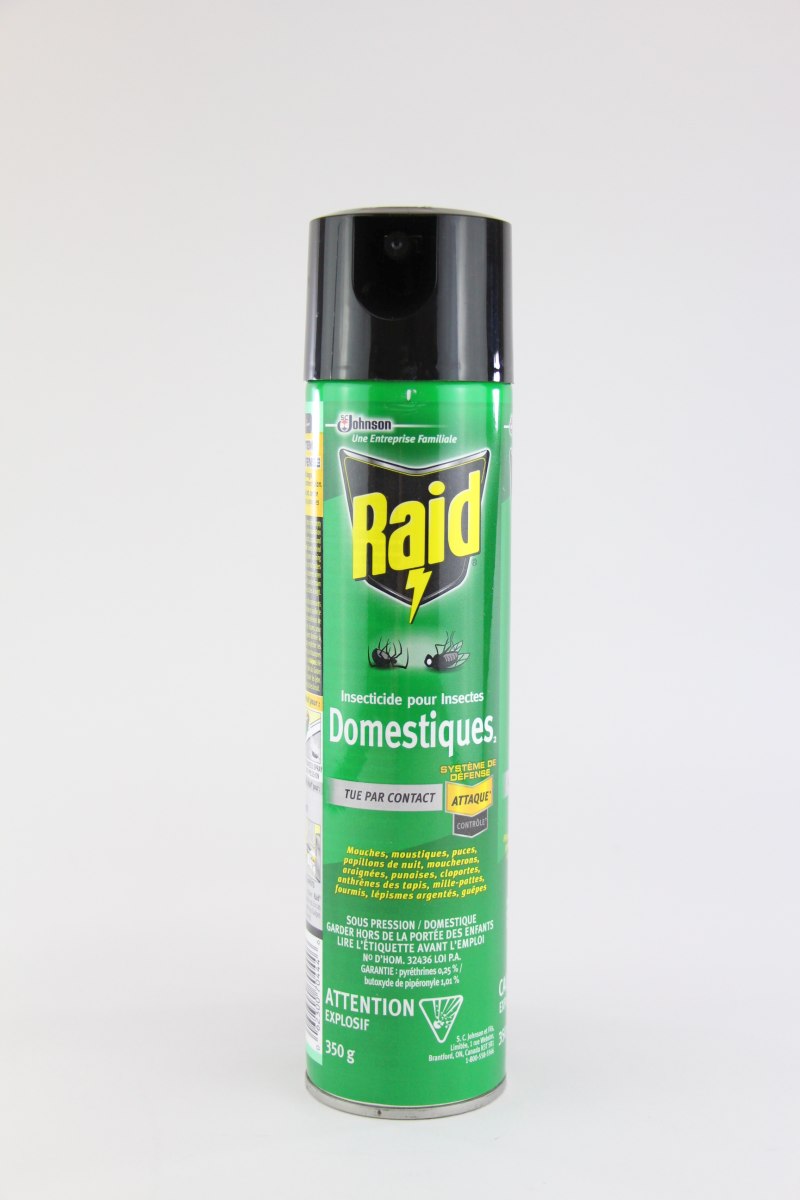 Insecticide 350 g pour la maison et le jardin Raid