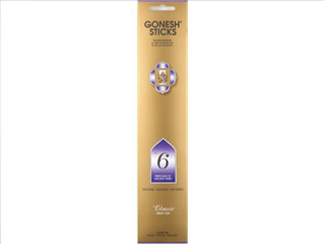 Bâtons d'encens Gonesh classique (paquet de 20)