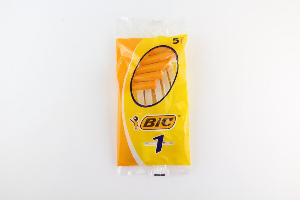 Rasoir jetable pour homme jaune Bic (paquet de 5)
