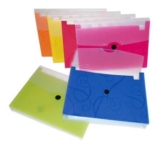 Classeur expansible à 6 pochettes