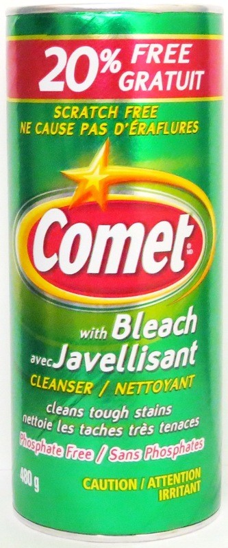 Nettoyant en poudre avec javellisant 400 g Comet