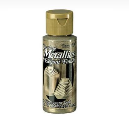 Peinture acrylique métallique 2 oz DecoArt
