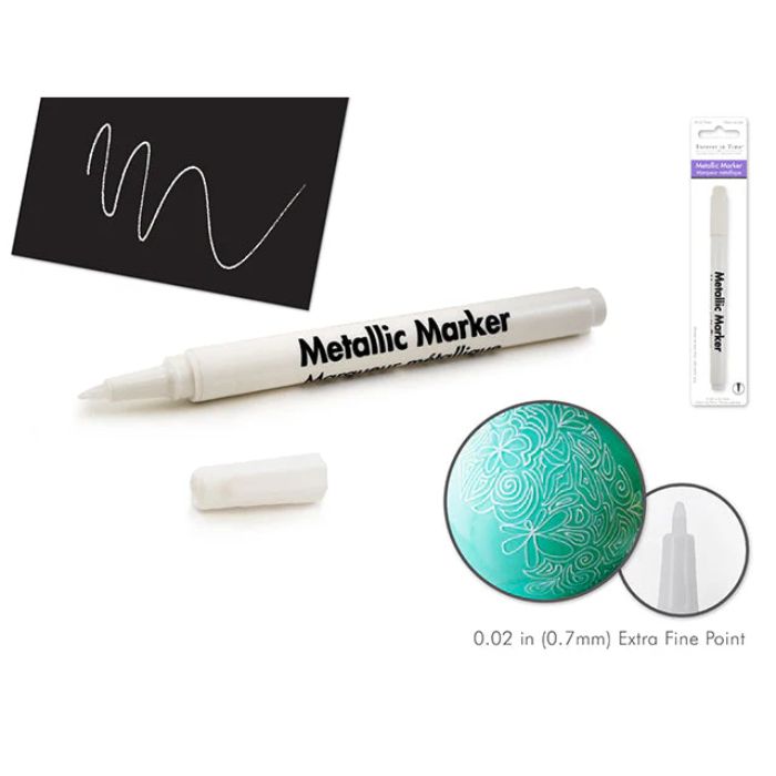 Marqueur métallique 0,7 mm
