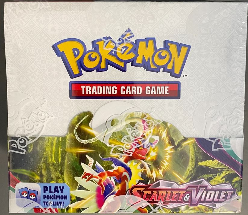 Carte à collectionner pokémon Scarlet et Violet (paquet de 10)